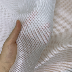 Сетка 3D трехслойная Air mesh 160 гр/м2, цвет Белый (на отрез)  в Долгопрудном