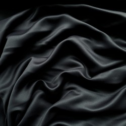 Светозатемняющая ткань для штор &quot;Блэкаут&quot; 95% (Blackout), цвет Черный (на отрез)  в Долгопрудном
