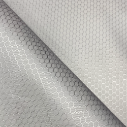 Ткань Оксфорд 300D PU Рип-Стоп СОТЫ, цвет Светло-Серый (на отрез)  в Долгопрудном
