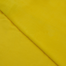 Флис Односторонний 180 гр/м2, Желтый (на отрез)  в Долгопрудном