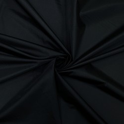 Ткань Дюспо 240Т WR PU Milky, цвет Черный (на отрез)  в Долгопрудном