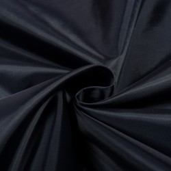 Ткань подкладочная Таффета 190Т, цвет Темно-Синий (на отрез)  в Долгопрудном
