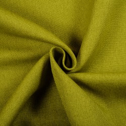 Ткань Рогожка (мебельная), цвет Зелёный (на отрез)  в Долгопрудном